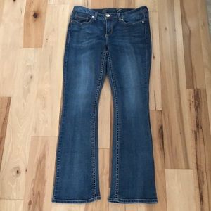 “Seven7” blue denim jeans.  Size 10.